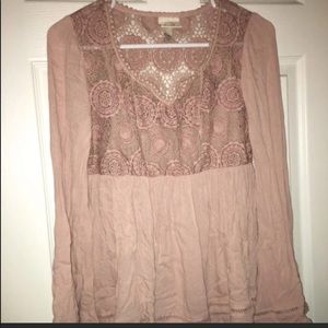 Knox Rose pink blouse top